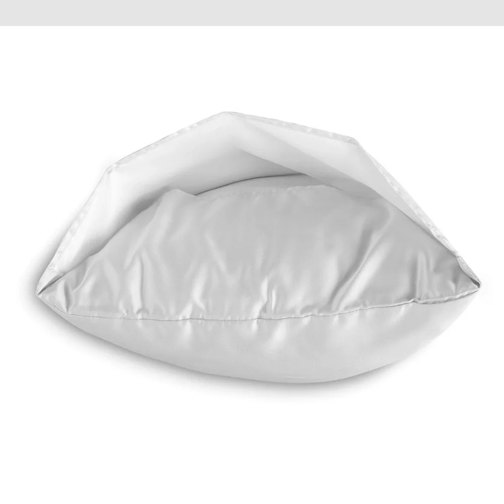 ✅Demdaco Satin Grey Pillowcase Set of 2 - Invest in Rest